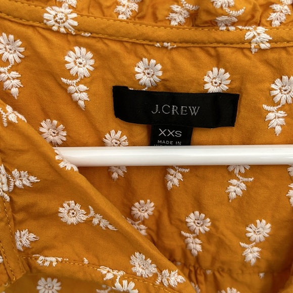 J. Crew Ruffle Sleeve Shirt - Picture 3 of 5